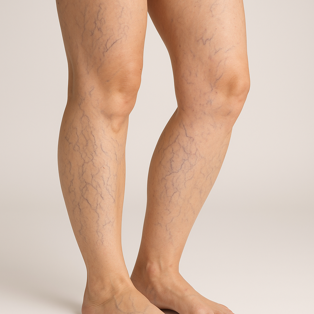 Vasinhos nas pernas — telangiectasias e tratamento com escleroterapia